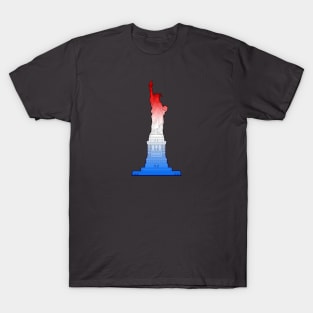 Statue of Liberty Elevation Drawing T-Shirt